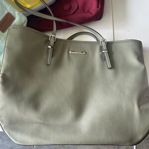 Nine West Sage Green Tote Bag